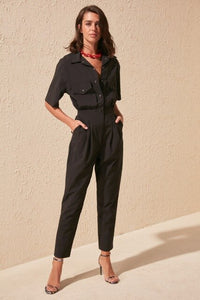 Trendyol Button Detail Jumpsuit TWOSS20TU0065